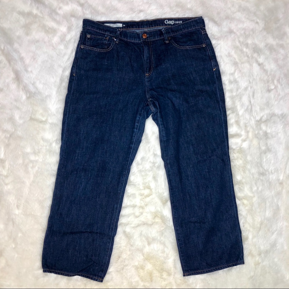 Gap 1969 Original Wide Leg Crop Jeans - Picture 2 of 7